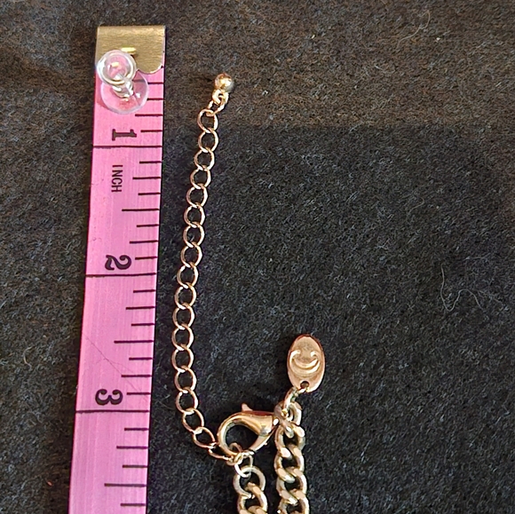 Fashion necklace and bracelet, both gold tone - Picture 2 of 6